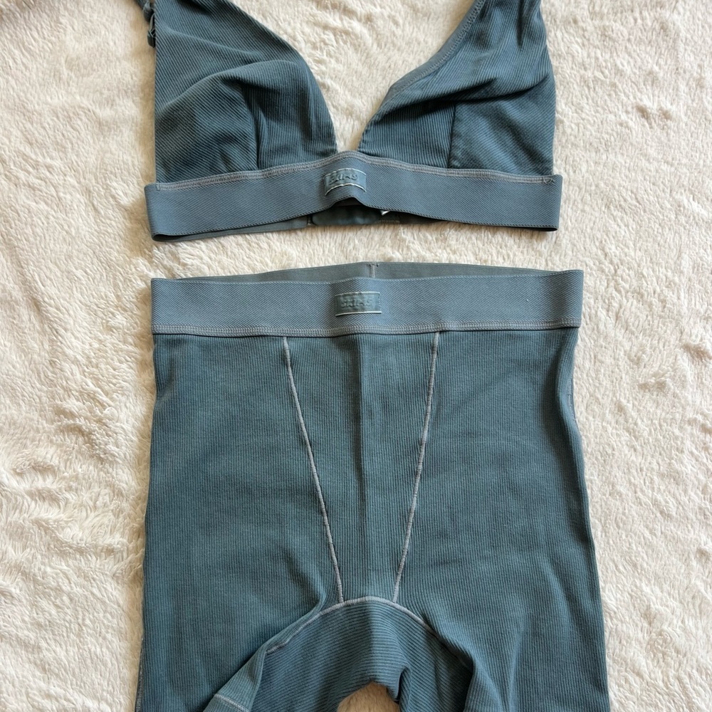 Kyanite Bralette and Boxer Shorts Set